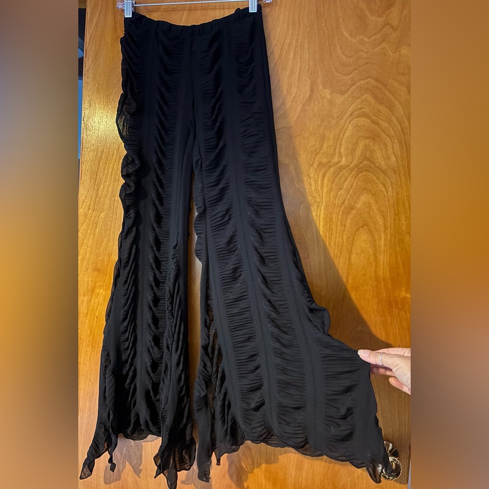 Elegant Black Flare Pants